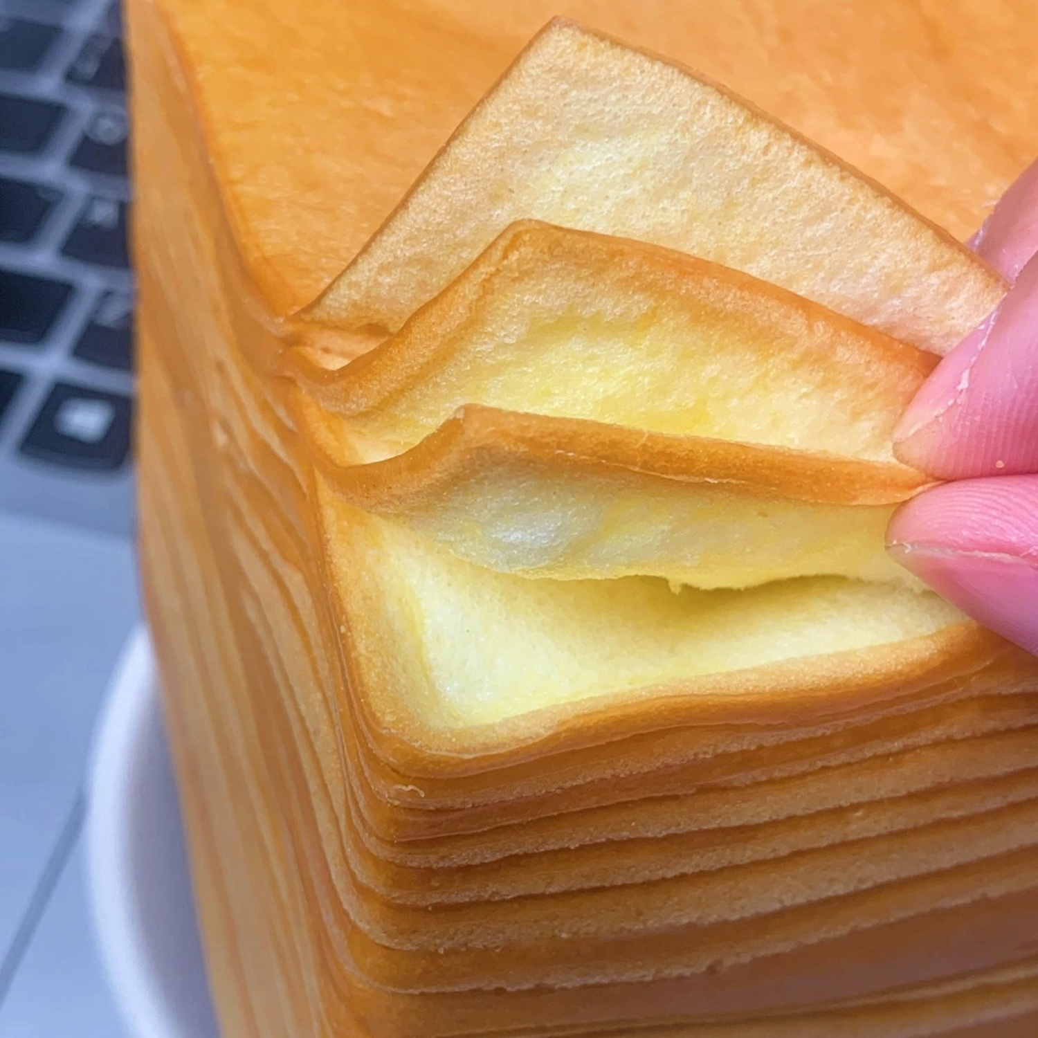 【6包】牛乳千层吐司糕点