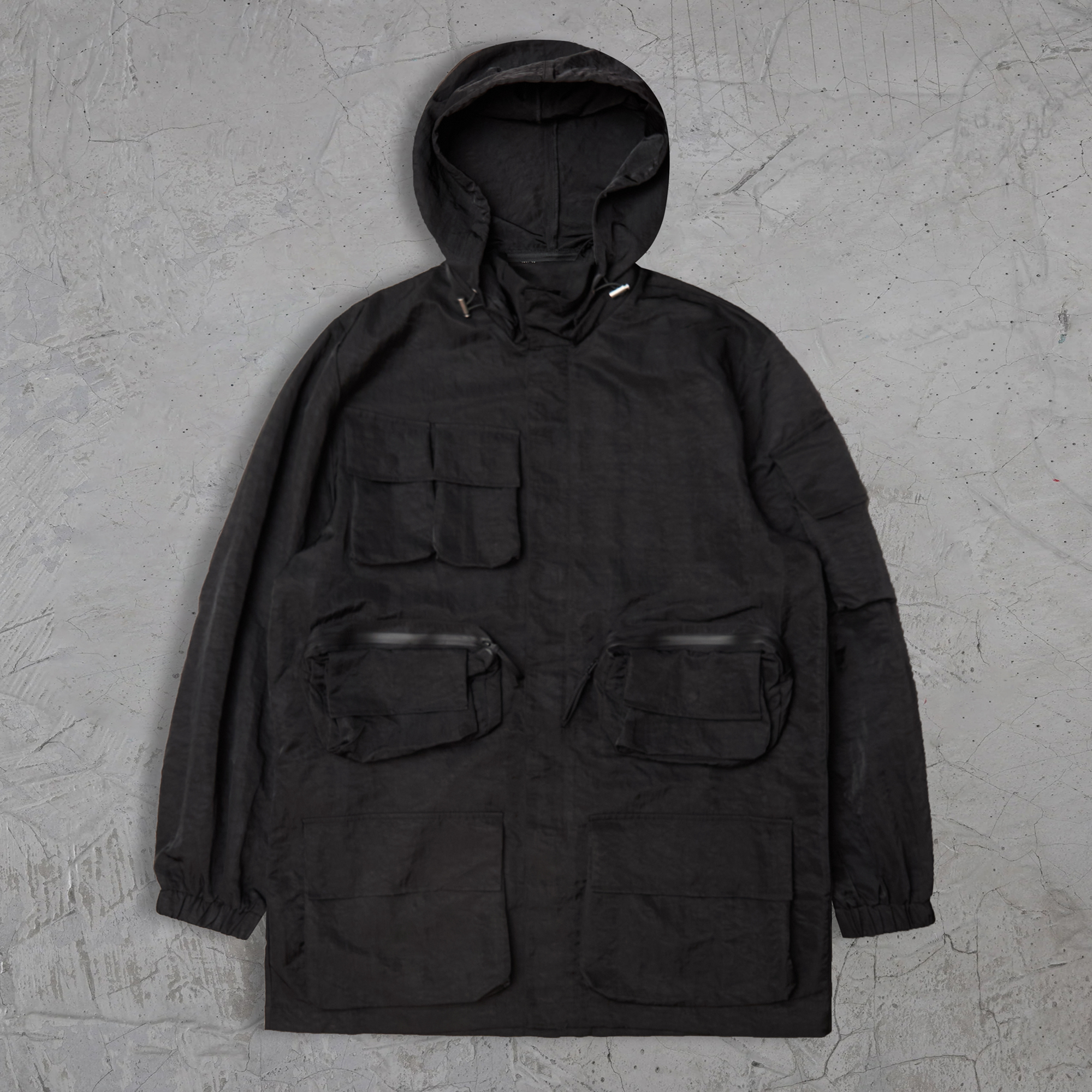 Profound Foundation支线 多袋机能风战术风中长款风衣外套