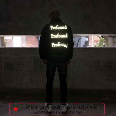 【断码清仓】Profound Foundation支线 烫金&3M logo白鸭绒羽绒服
