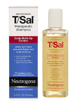 美国露得清TSal水杨酸去屑止痒控油洗发水133ml