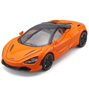 新款 1:24 McLaren alloy model simulated sports car ornaments