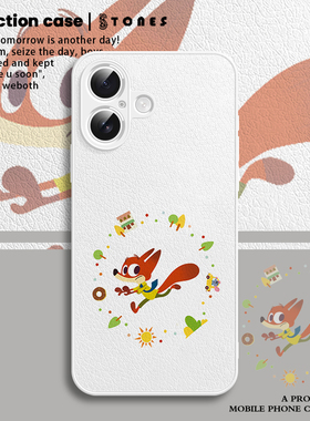 尼克时钟适用于iPhone17promax手机壳新款苹果16疯狂动物城15情侣14可爱13秋冬12小羊皮11保护套8plus白色7p