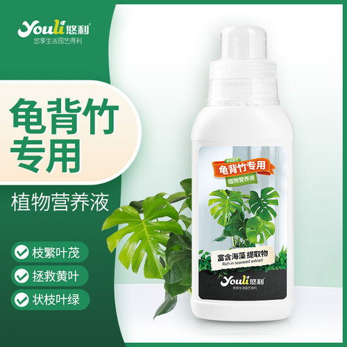 龟背竹营养液家庭园艺悠利