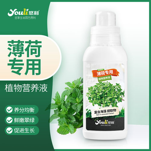 悠利薄荷专用肥营养液