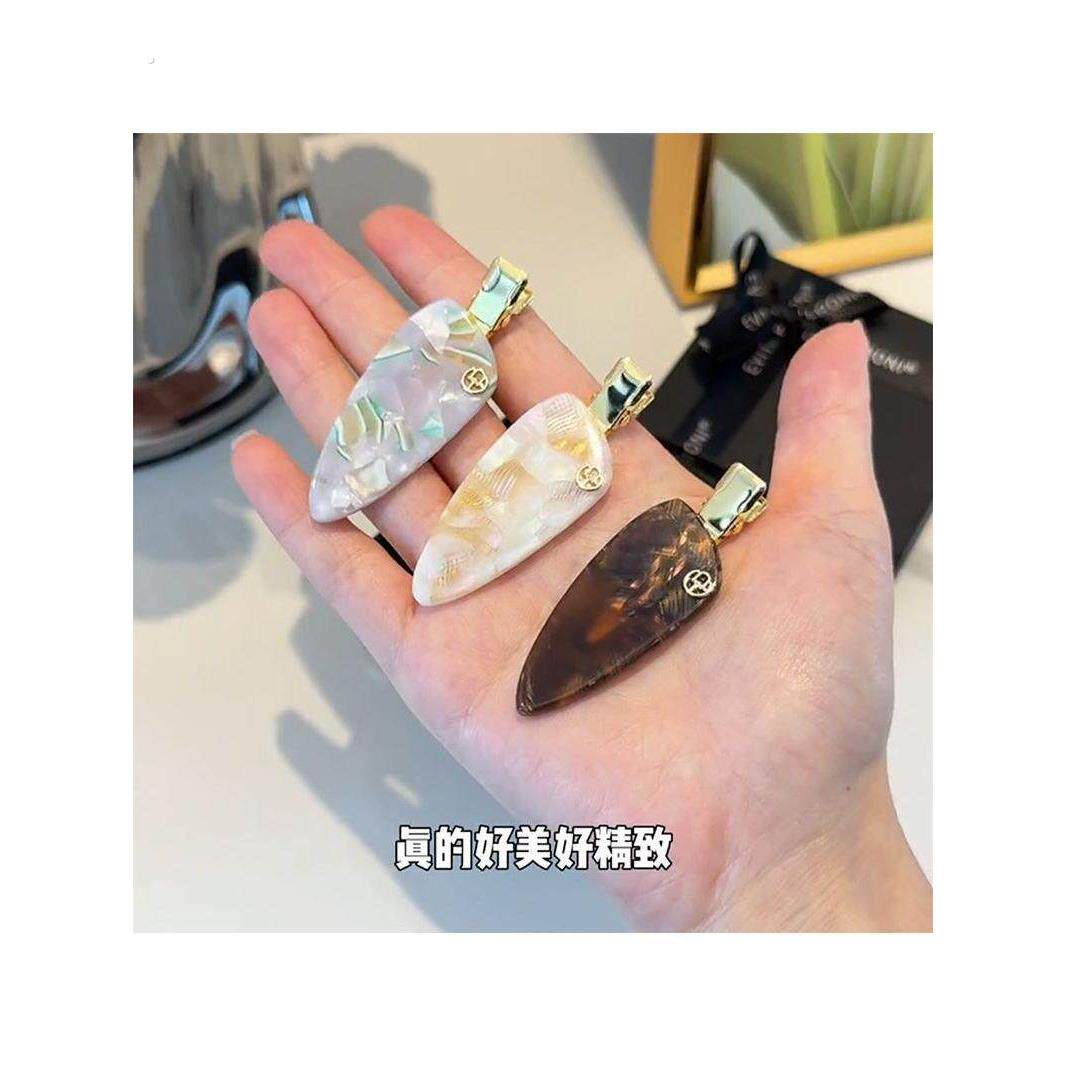 夹头饰额刘海妇女的头发夹鸭嘴夹碎发发夹小而精致的一边夹一边优