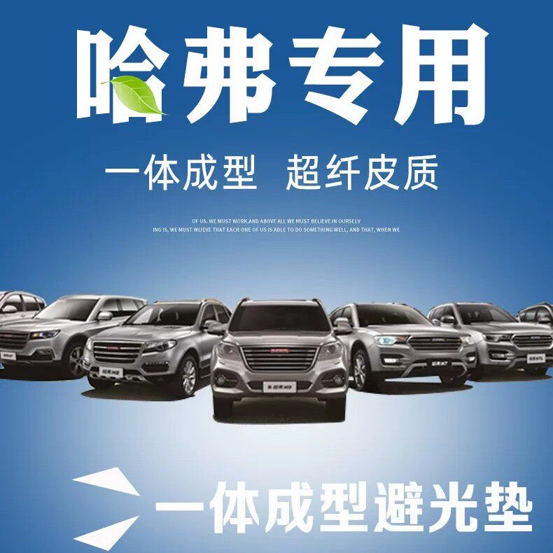 哈弗h6一体成型避光垫