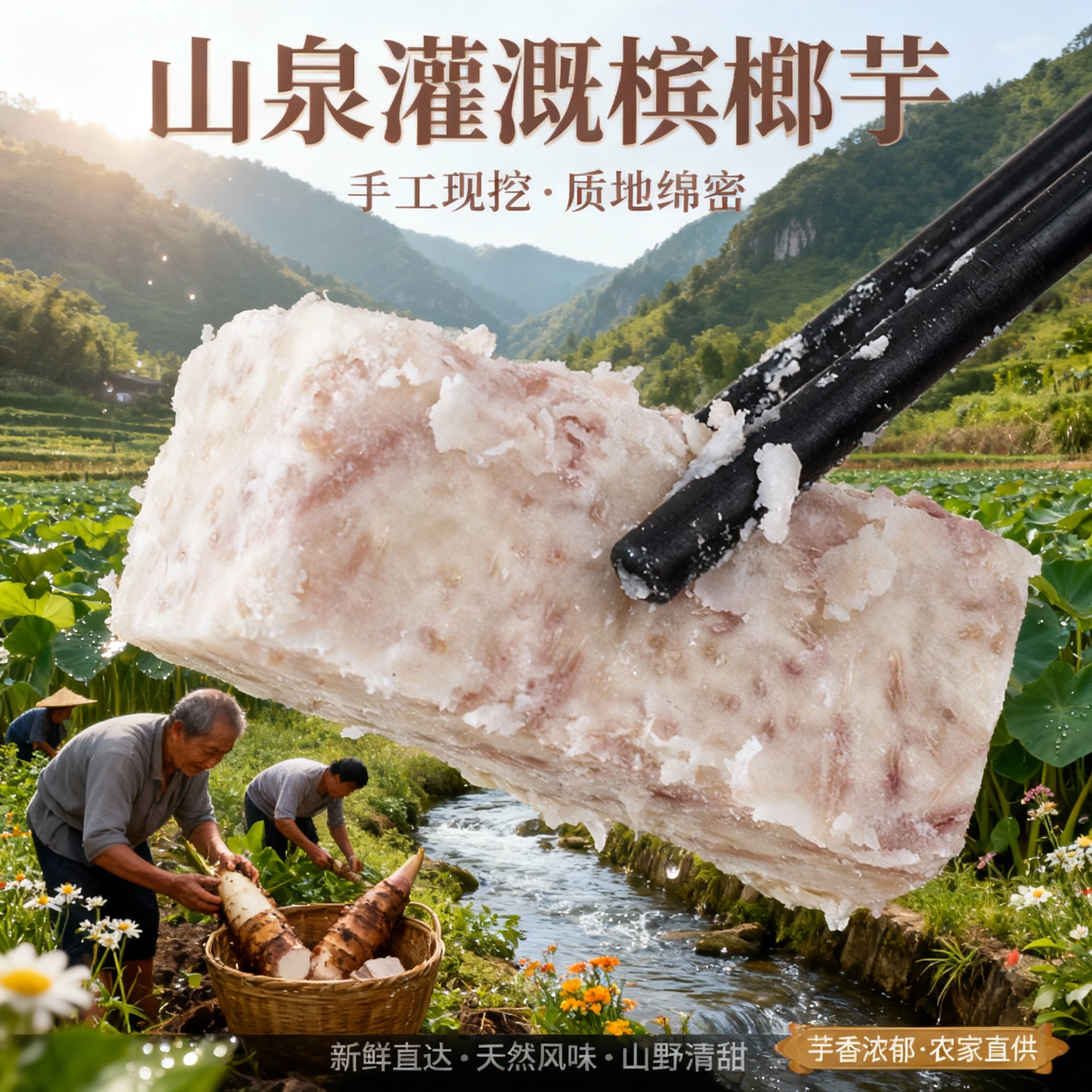 即食清蒸香芋轻食者槟榔芋头贝贝南瓜鹿茸菇代餐饱腹粗粮休闲健康