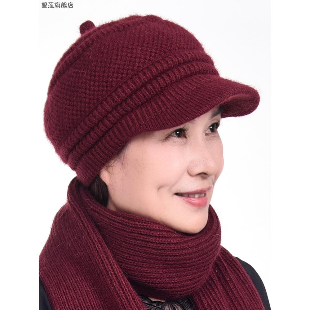 中老年妇女冬季防寒帽