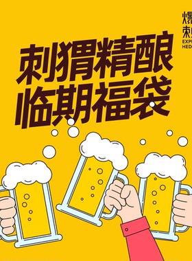 临期！新英格兰浑浊IPA/果酸艾尔/世涛 精酿啤酒组合