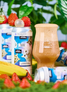 俄罗斯进口ins猫厂魔法风暴Magic Mess芒果果泥酸艾尔精酿啤酒