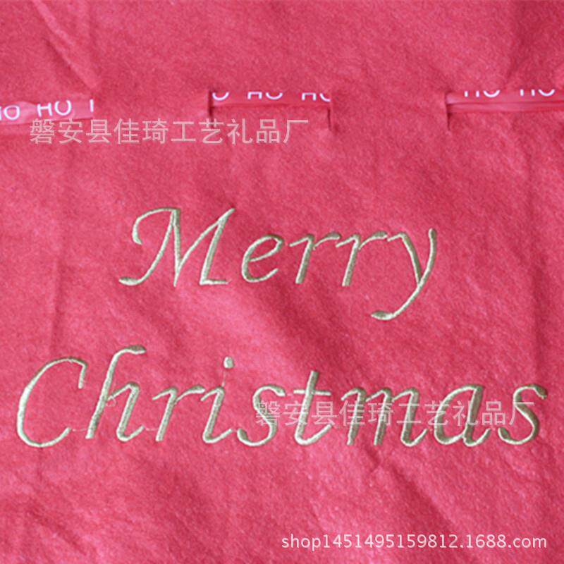 特佳琦大号无礼纺布立体圣诞包老人背礼品袋子物节袋圣诞圣诞演出