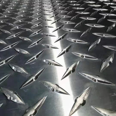 1060花纹铝板0.80.9mm5052大5mm筋431铝板五条铝板压花2防滑