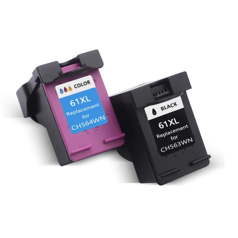 雄彩适用惠普HP 61喷头墨盒CH561W CH562 563 564W港版打印机油墨
