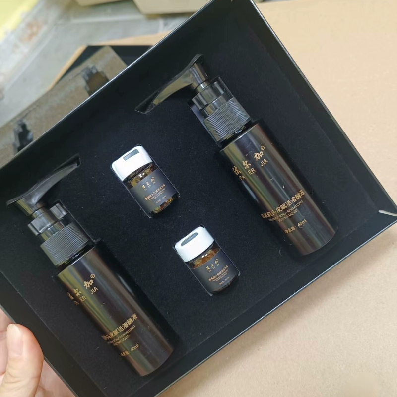 法尔加酪氨酸头皮赋活套盒多肽冻干球自然养黑实体店植物护发正品