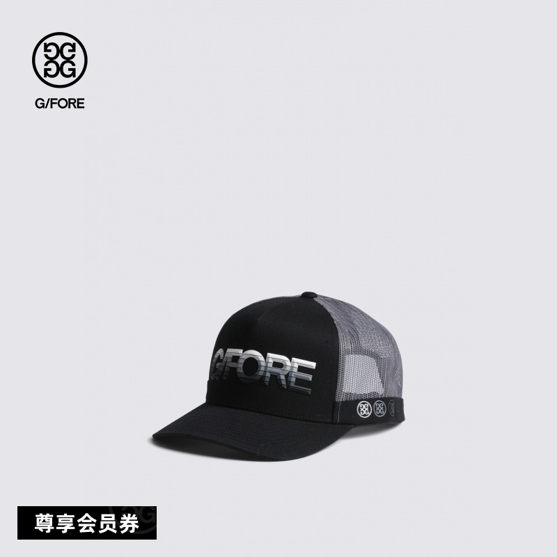 G/FORE吉福官方早秋新品STRIPED LOGO TRUCKER鸭舌帽