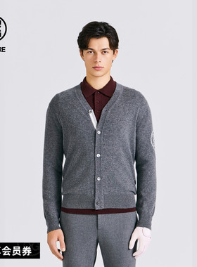 GFORE吉福官方秋冬新品男士高尔夫服装CARDIGAN开衫