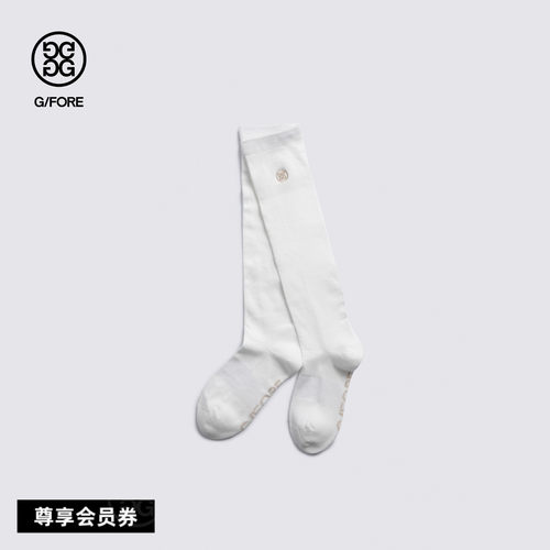 G/FORE吉福官方春夏新品KNEE SOCK女士高尔夫运动长袜