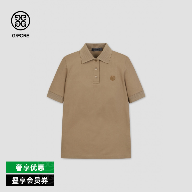 G/FORE运动休闲简约短袖POLO衫