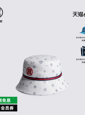 G/FORE吉福官方春夏新品CIRCLE G'S PRINTED HAT渔夫帽
