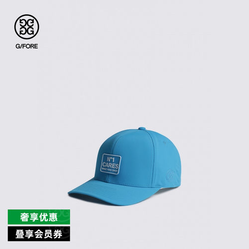 G/FORE吉福官方NO1 CARES SNAPBACK男士高尔夫球帽鸭舌帽