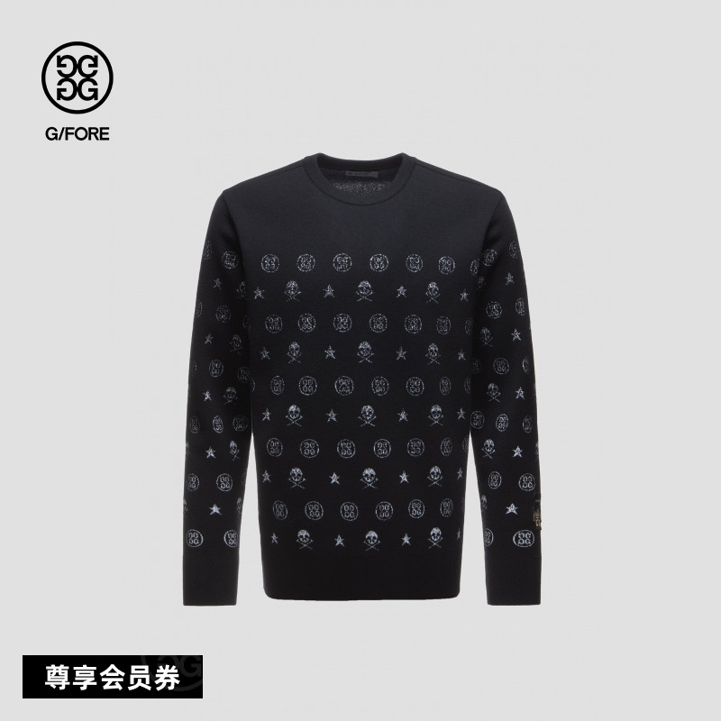 BEARBRICK联名G/FORE圆领衫