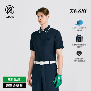 G/FORE吉福官方春夏新品男士高尔夫服装JERSEY POLO针织POLO衫