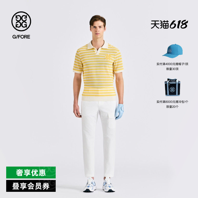 G/FORE吉福官方春夏男士高尔夫服装POLO短袖T恤衫