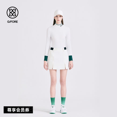 G/FORE吉福官方早秋新品女士高尔夫服装POCKET SLIT CULOTTES裙裤
