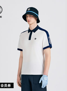 G/FORE吉福官方春夏新品男士高尔夫服装KNIT POLO针织POLO衫