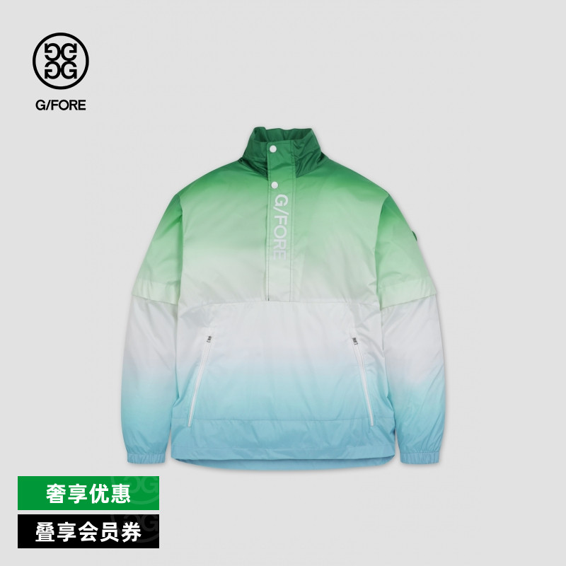 G/FORE吉福官方男士高尔夫服装GRADIENT ANORAK夹克外套