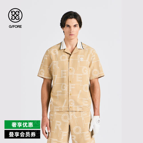 G/FORE吉福官方男士高尔夫服装SHIRKET衬衫