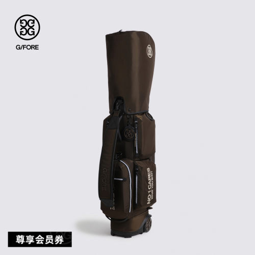 GFORE吉福官方秋季新品CANVAS TROLLEY CADDIE BAG高尔夫球杆包