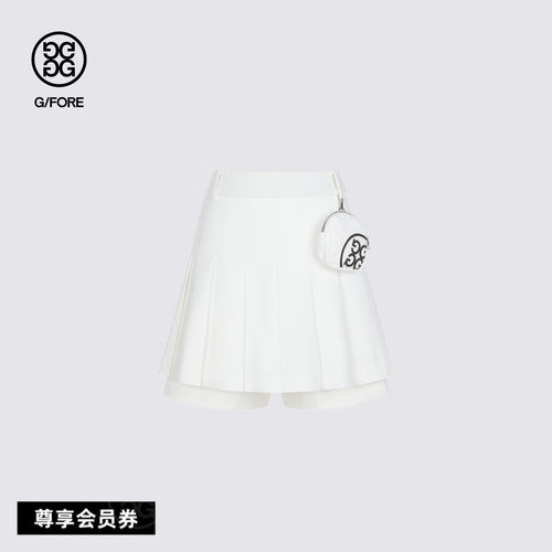 G/FORE吉福官方秋冬女士高尔夫服装PLEATED SKIRT百褶裙