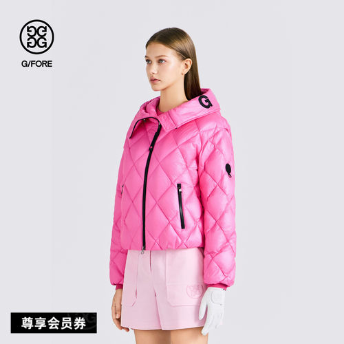 GFORE吉福官方女士高尔夫服装SHORT DOWN JACKET羽绒服