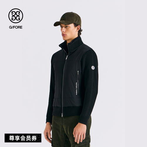G/FORE吉福官方男士高尔夫服装WOVEN HYBRID DOWN外套