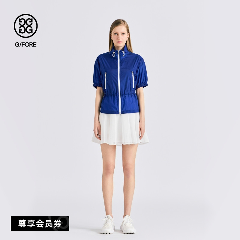 G/FORE吉福官方春夏新品女士高尔夫服装JACKET半袖夹克