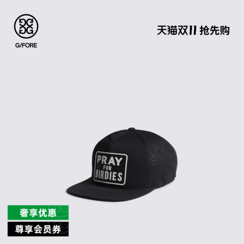 G/FORE吉福官方PRAY FOR BIRDIES SNAPBACK男士高尔夫鸭舌帽