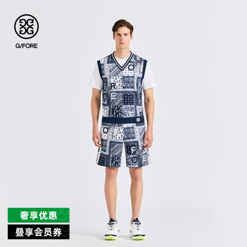G/FORE吉福官方春夏男士高尔夫服装VEST背心
