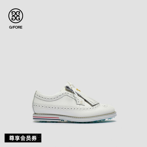 G/FORE吉福官方春夏新品女士高尔夫鞋GALLIVANTER系列牛皮运动鞋