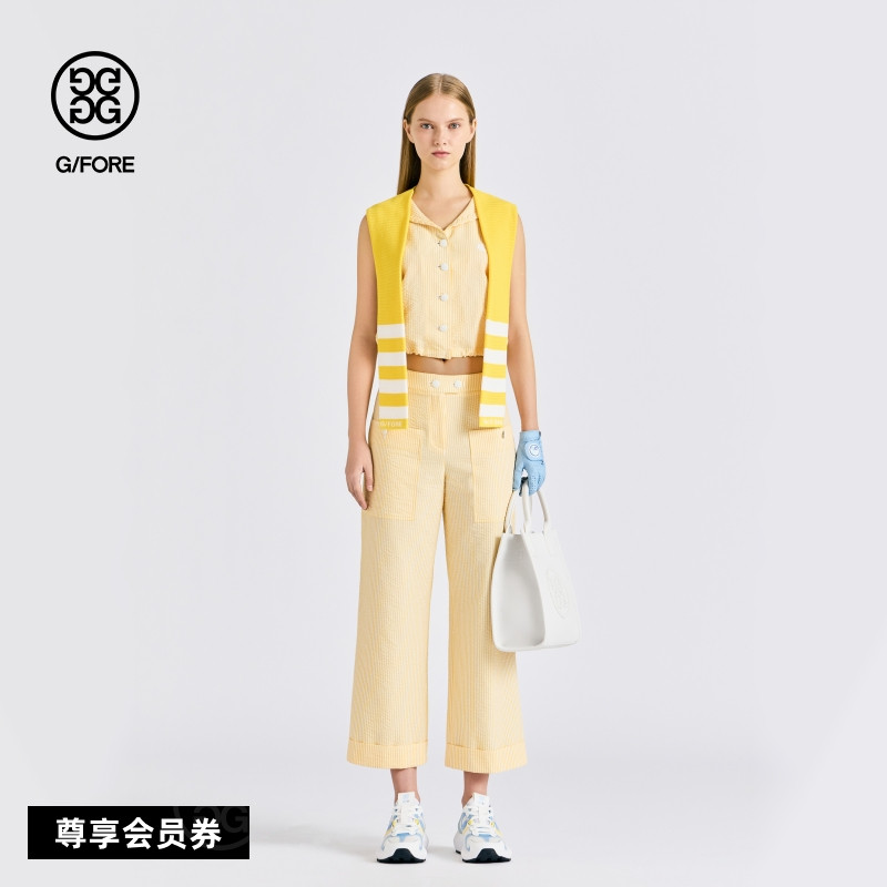 G/FORE吉福官方春夏新品女士高尔夫服装VEST马甲