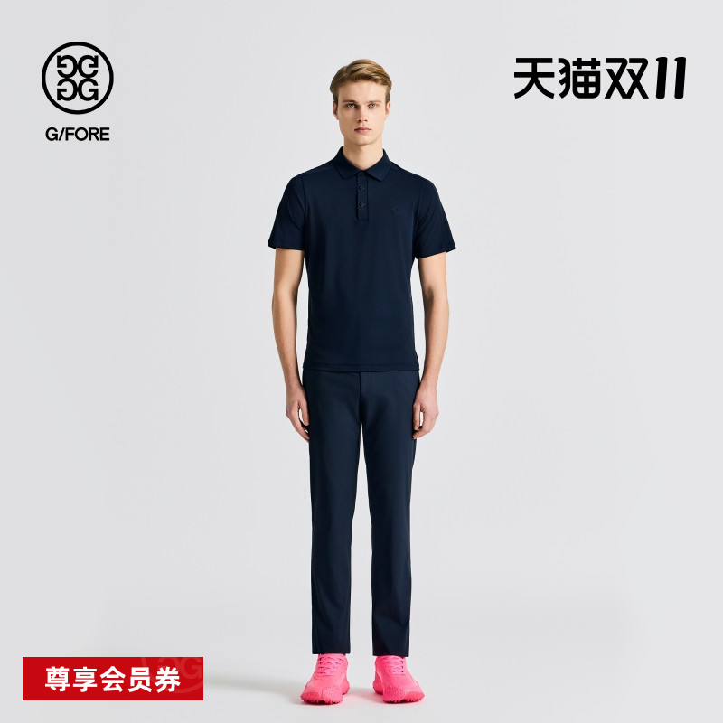 G/FORE吉福官方春夏新品男士高尔夫服装SOLID NYLON短袖POLO衫