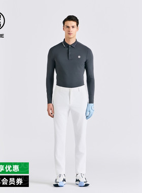 G/FORE吉福官方春夏男士高尔夫服装长袖POLO衫