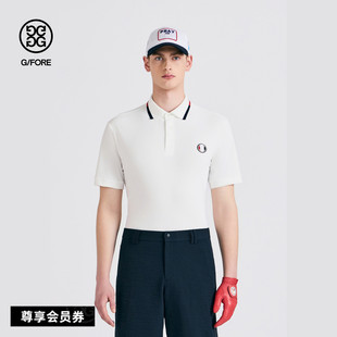 G/FORE吉福官方春夏新品男士高尔夫服装JERSEY POLO凉感针织POLO