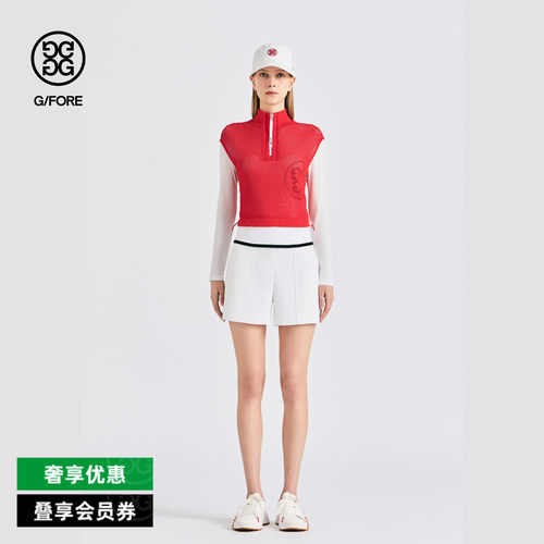 G/FORE吉福官方春夏女士高尔夫服装SWEATER毛衣