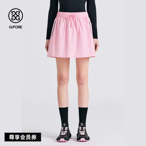 G/FORE吉福官方春夏新品女士高尔夫服装WOVEN SKORT短裙