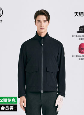 GFORE吉福官方秋季新品男士高尔夫服饰FULL ZIP JACKET 夹克外套