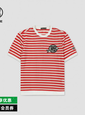 G/FORE吉福官方条纹男士高尔夫MESH STRIPE短袖圆领衫