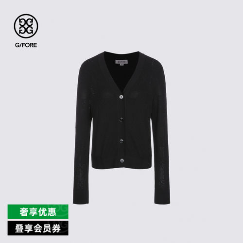 G/FORE吉福官方女士高尔夫服装CARDIGAN针织开衫