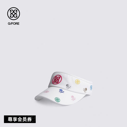 G/FORE吉福官方春夏新品CIRCLE G'S VISOR空顶帽