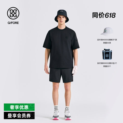 G/FORE吉福官方春夏男士高尔夫服装JERSEY短袖T恤